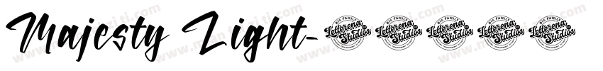 Majesty Light字体转换
